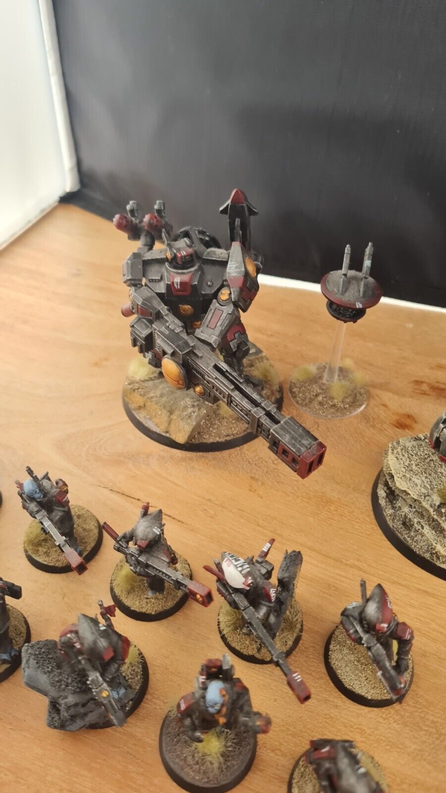 Warhammer 40k Tau Army Force Nicely Painted