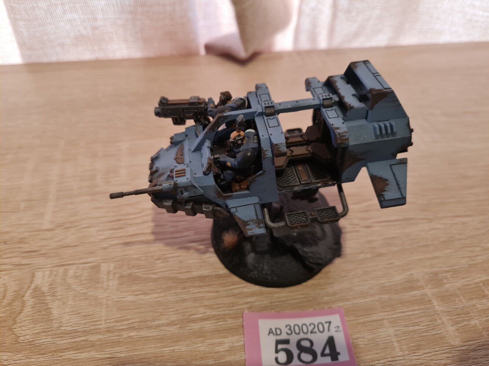 Warhammer 40k Space Marine Land Speeder Nicely Painted And Based