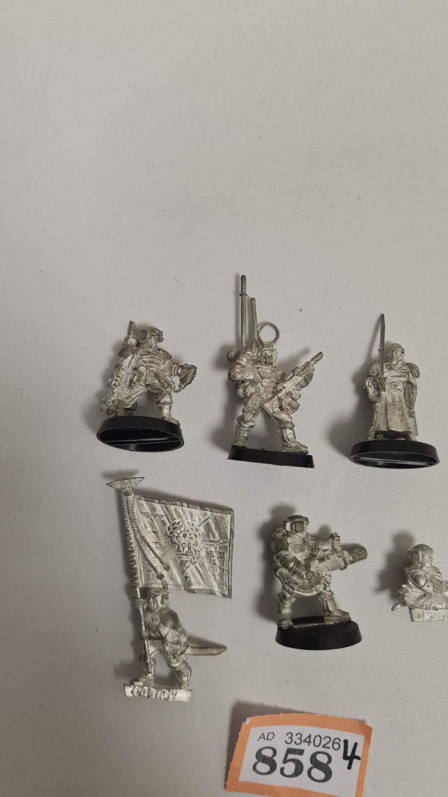 Warhammer 40k Astra Militarum Cadian Command Metal Oop