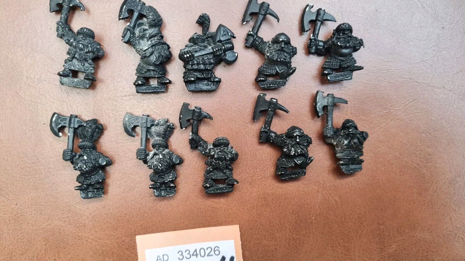 Warhammer Fantasy Dwarf Marauder Ironbreakers X 10