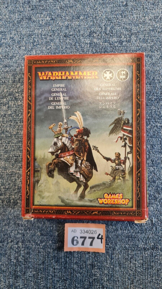 Warhammer Fantasy Empire General Mounted And On Foot New In Box