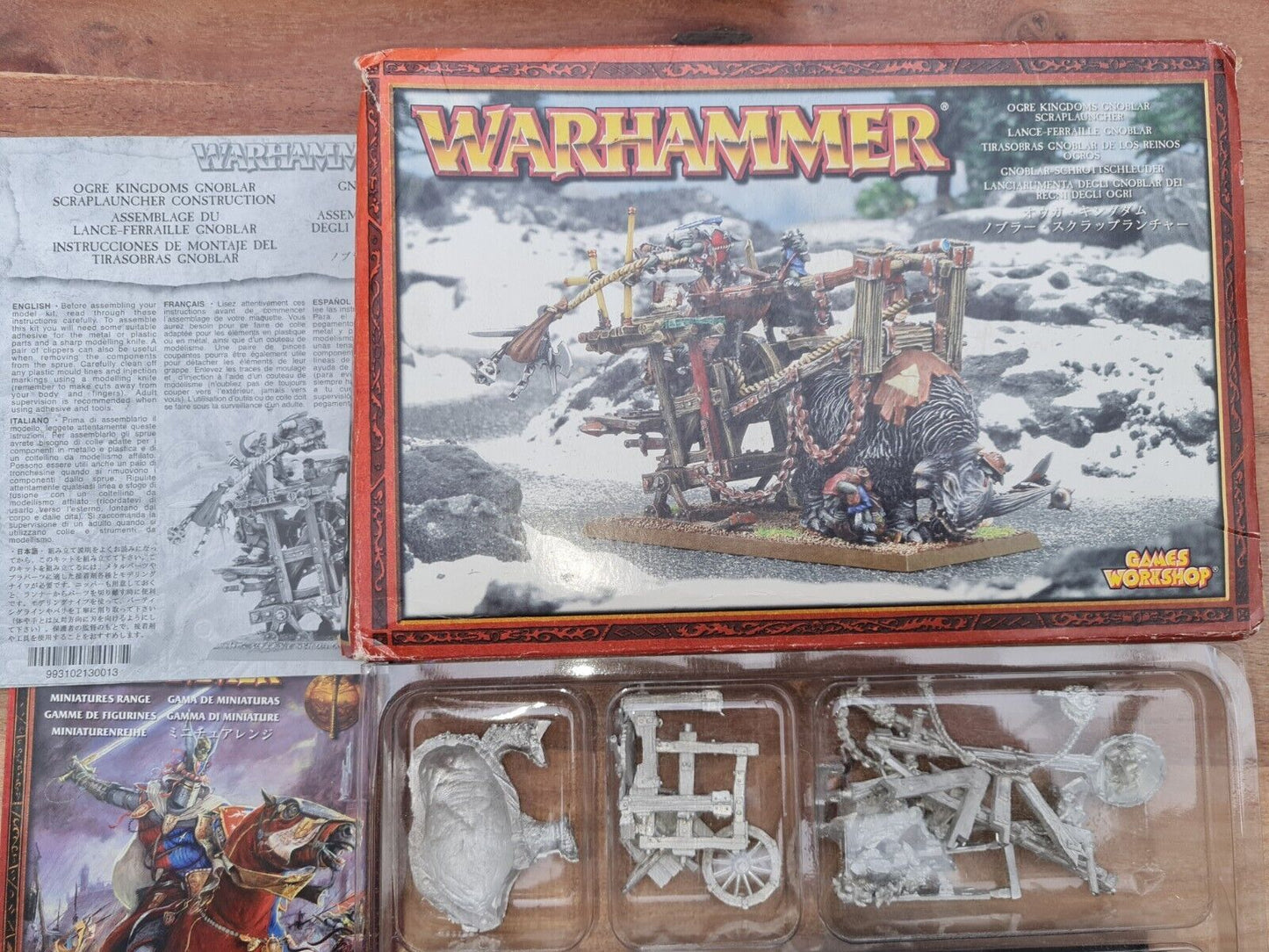 Warhammer Ogre Gnoblar Scrap Launcher Metal