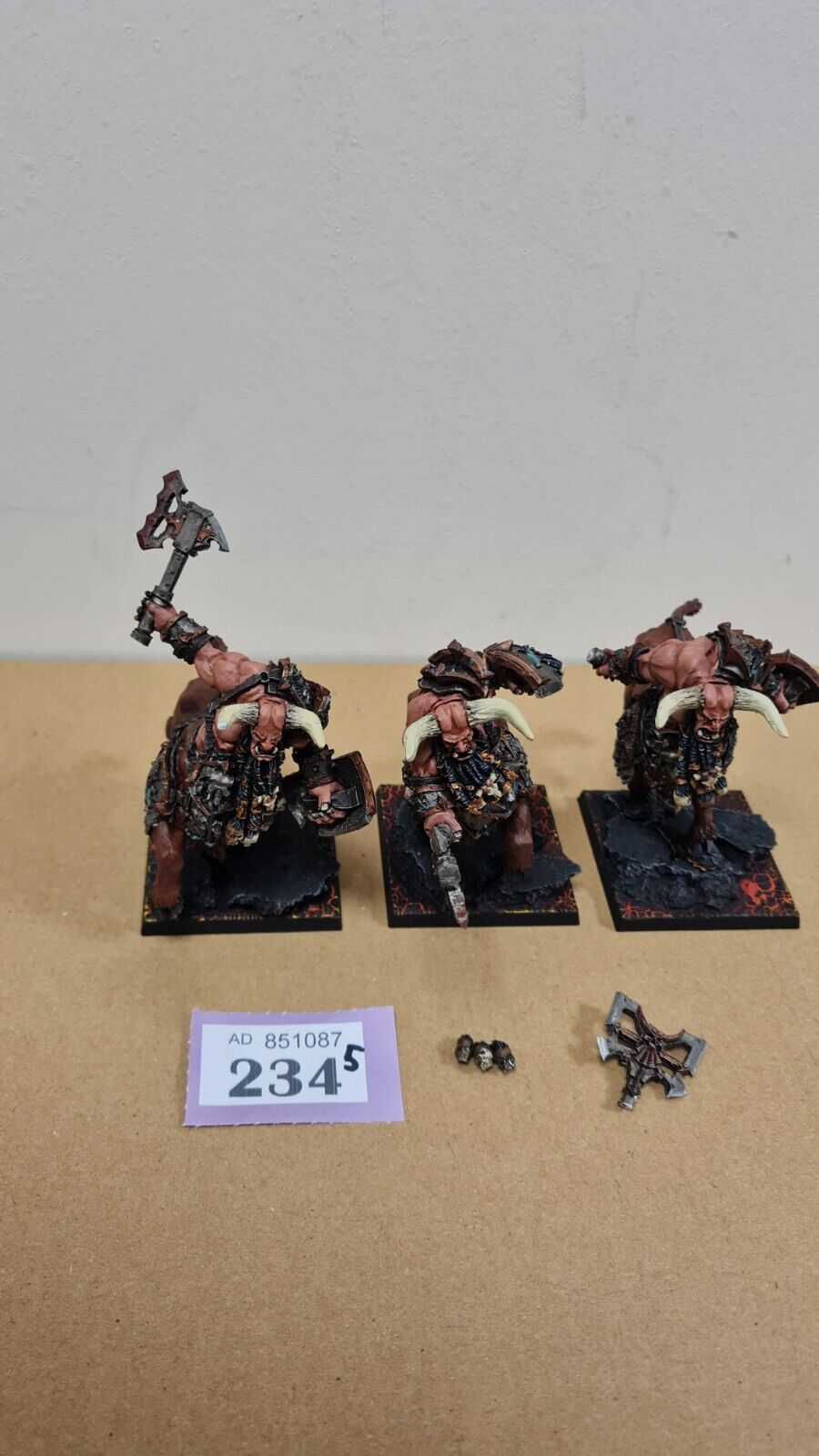 Warhammer Forgeworld Chaos Dwarf Bull Centaurs Well Painted