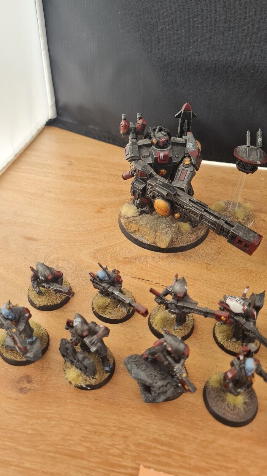 Warhammer 40k Tau Army Force Nicely Painted