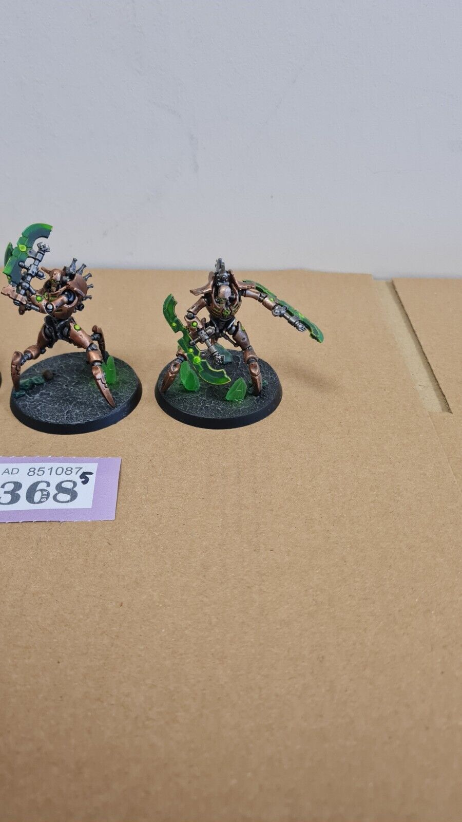 Warhammer 40k Necron Skorpekh Destroyers Nicely Painted