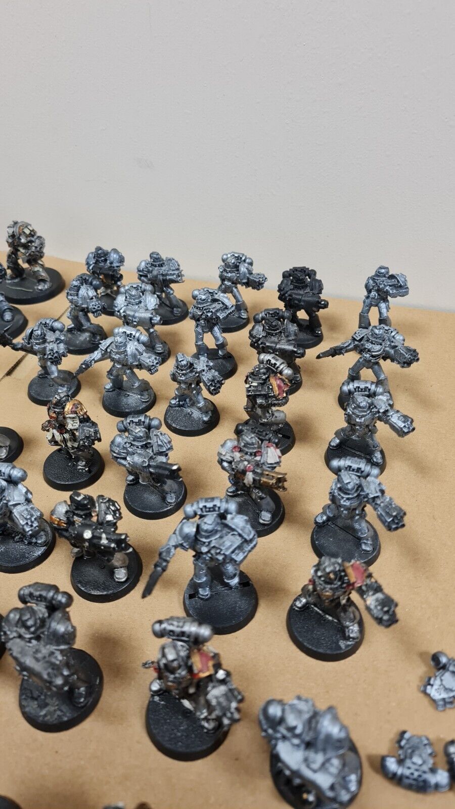 Warhammer 40k Large Grey Knight Army All Metal