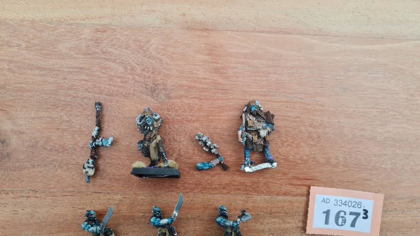 Warhammer Mordheim Beastmen X 22 Metal Oop