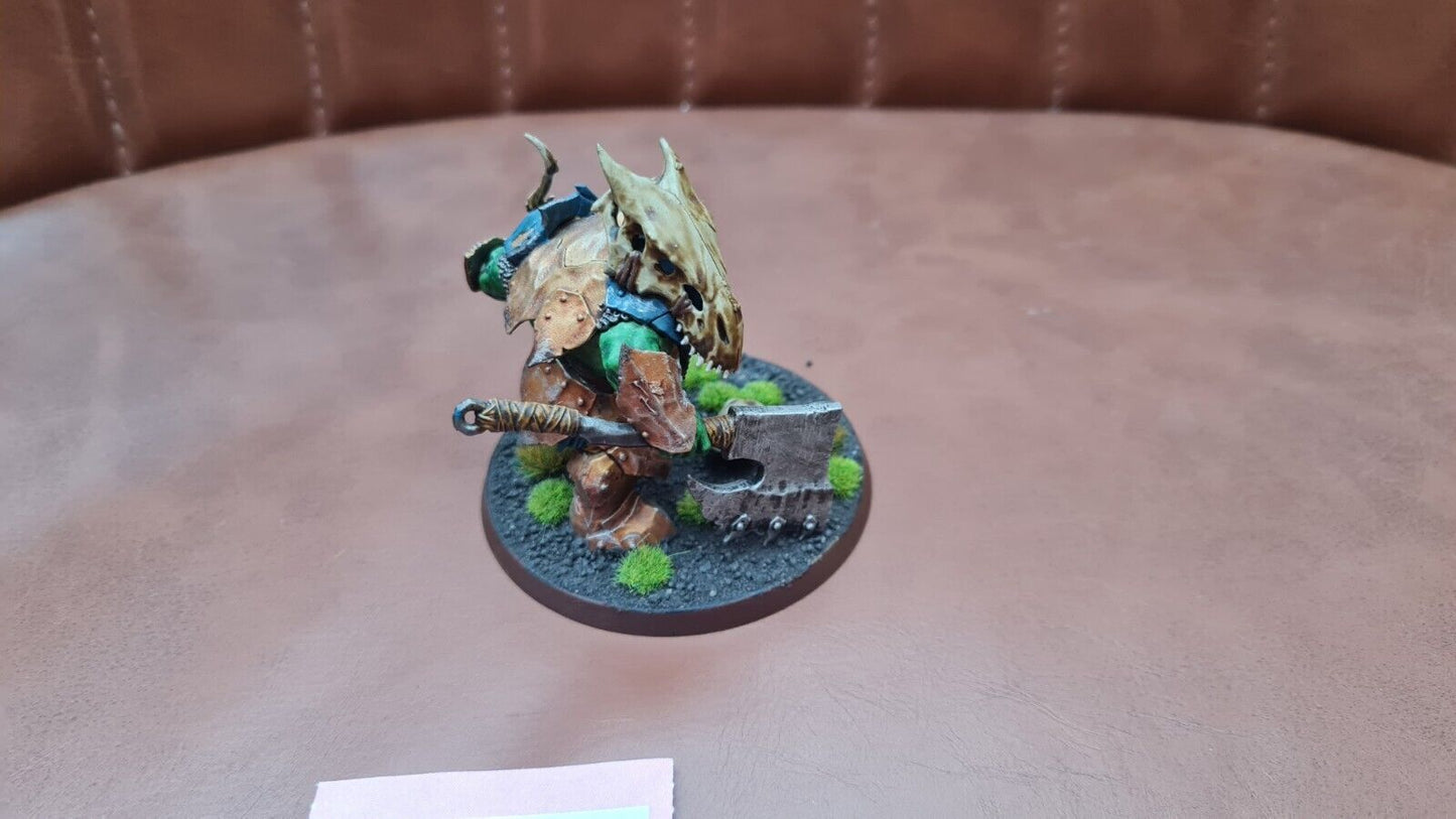 Warhammer Orruk Warclans Megaboss Nicely Painted