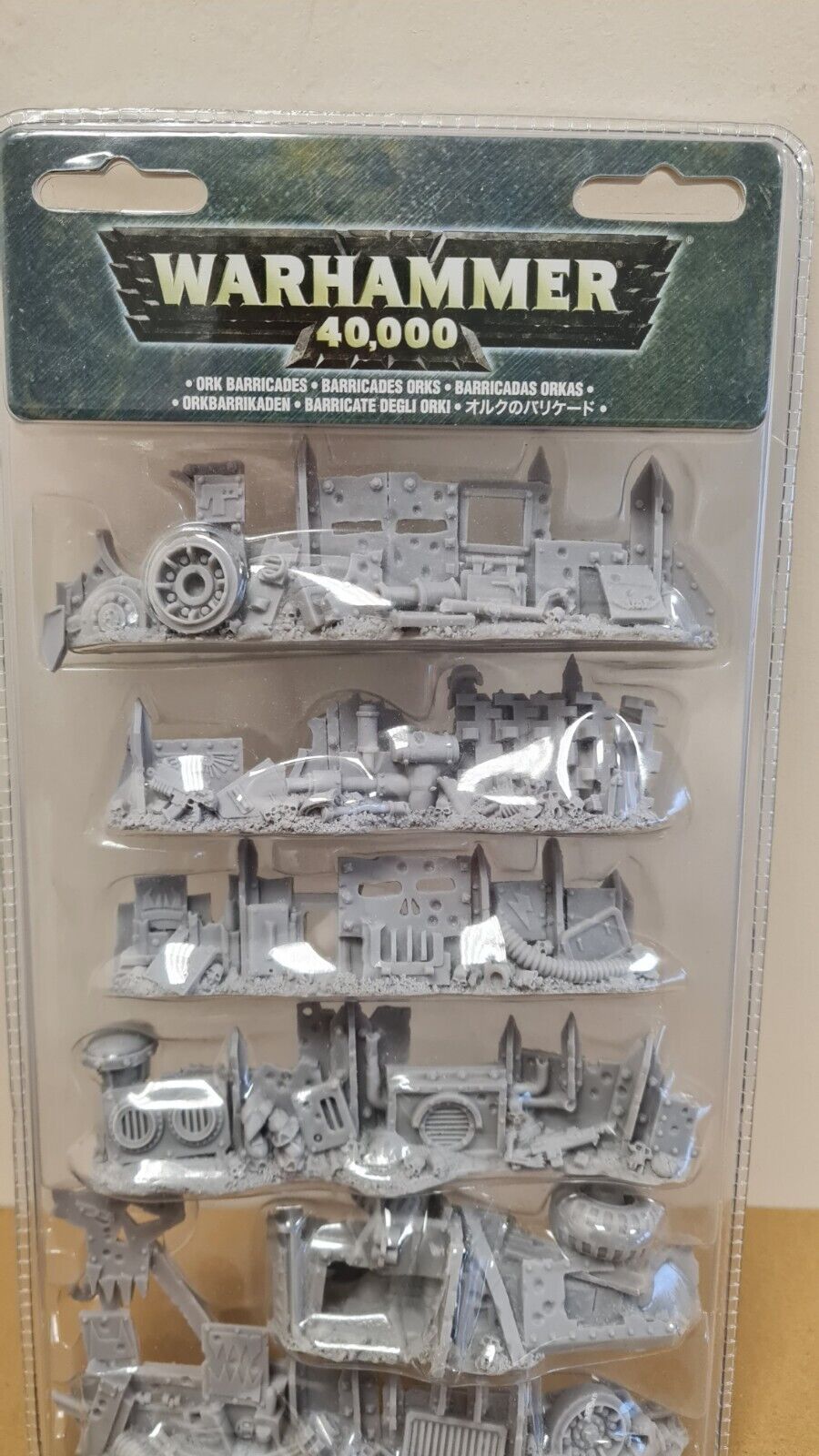 Warhammer 40k Ork Barricades Oop Sealed