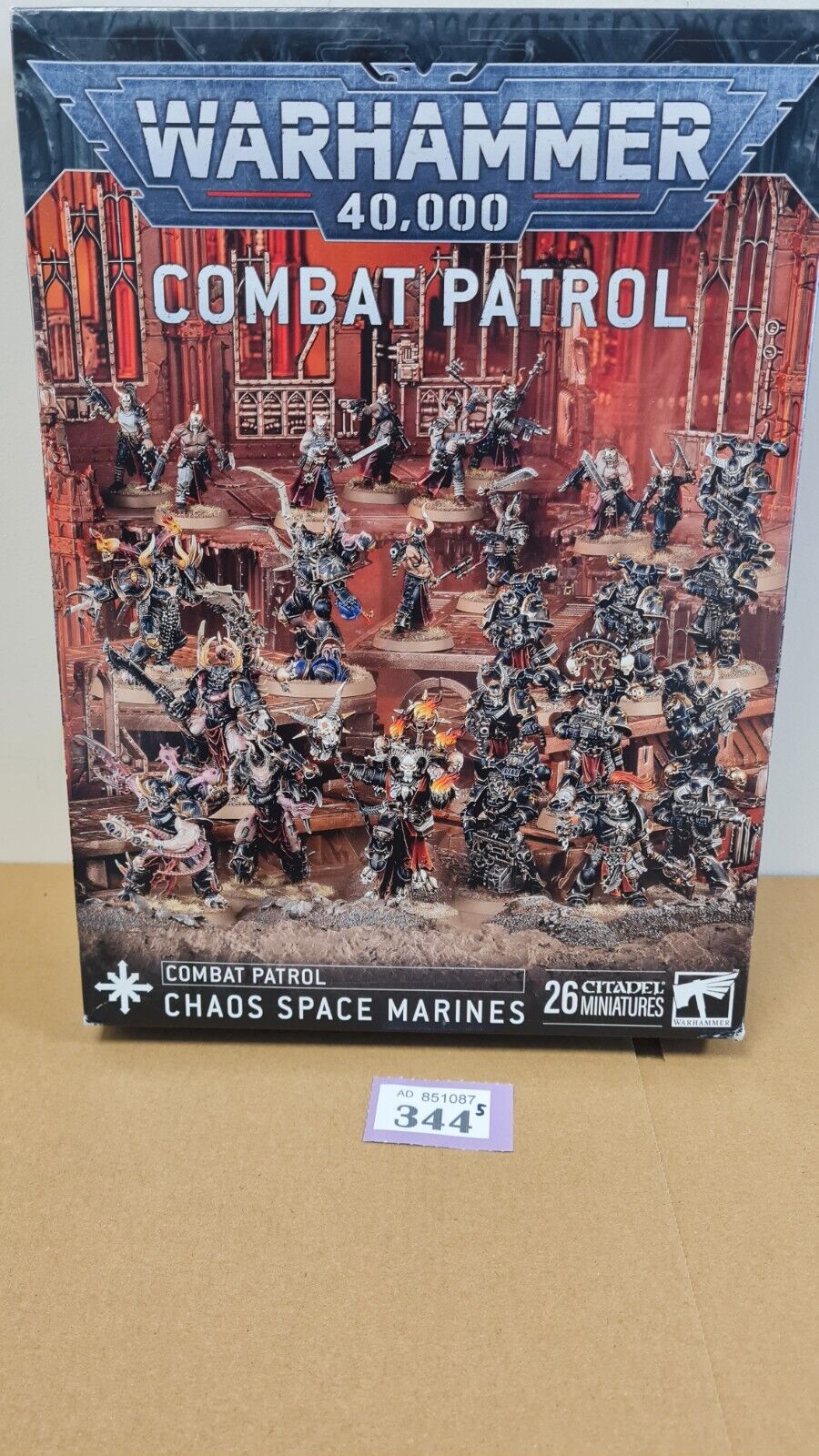 Warhammer 40k Chaos Space Marine Combat Patrol