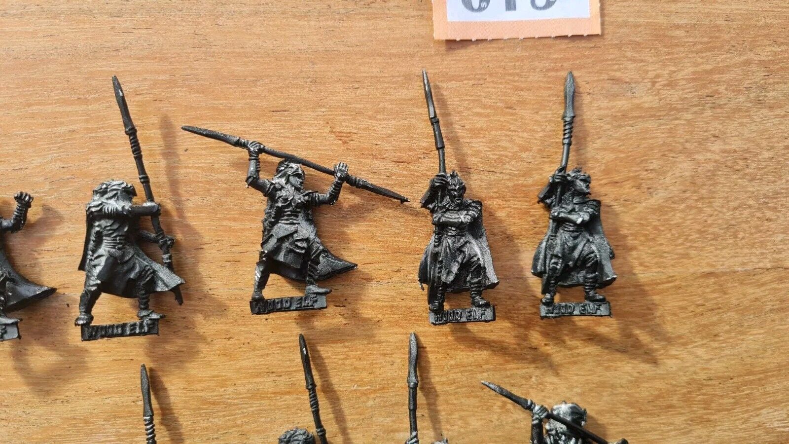 Warhammer Wood Elf Eternal Guard X 10 Metal