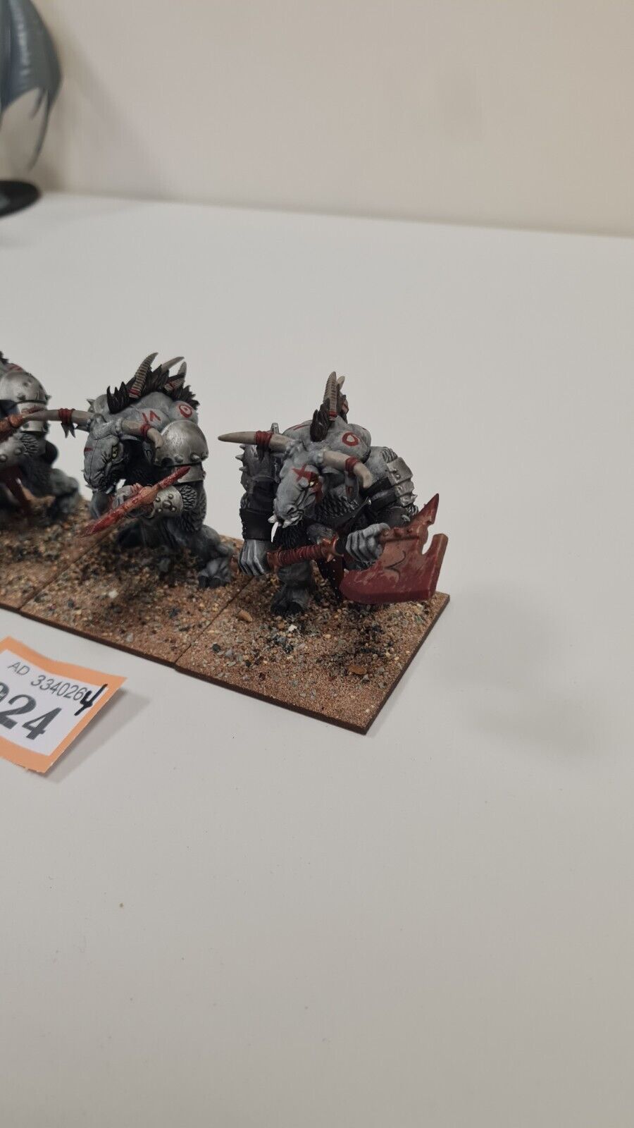 Warhammer Beastmen Bullgor X 3 Well Painted