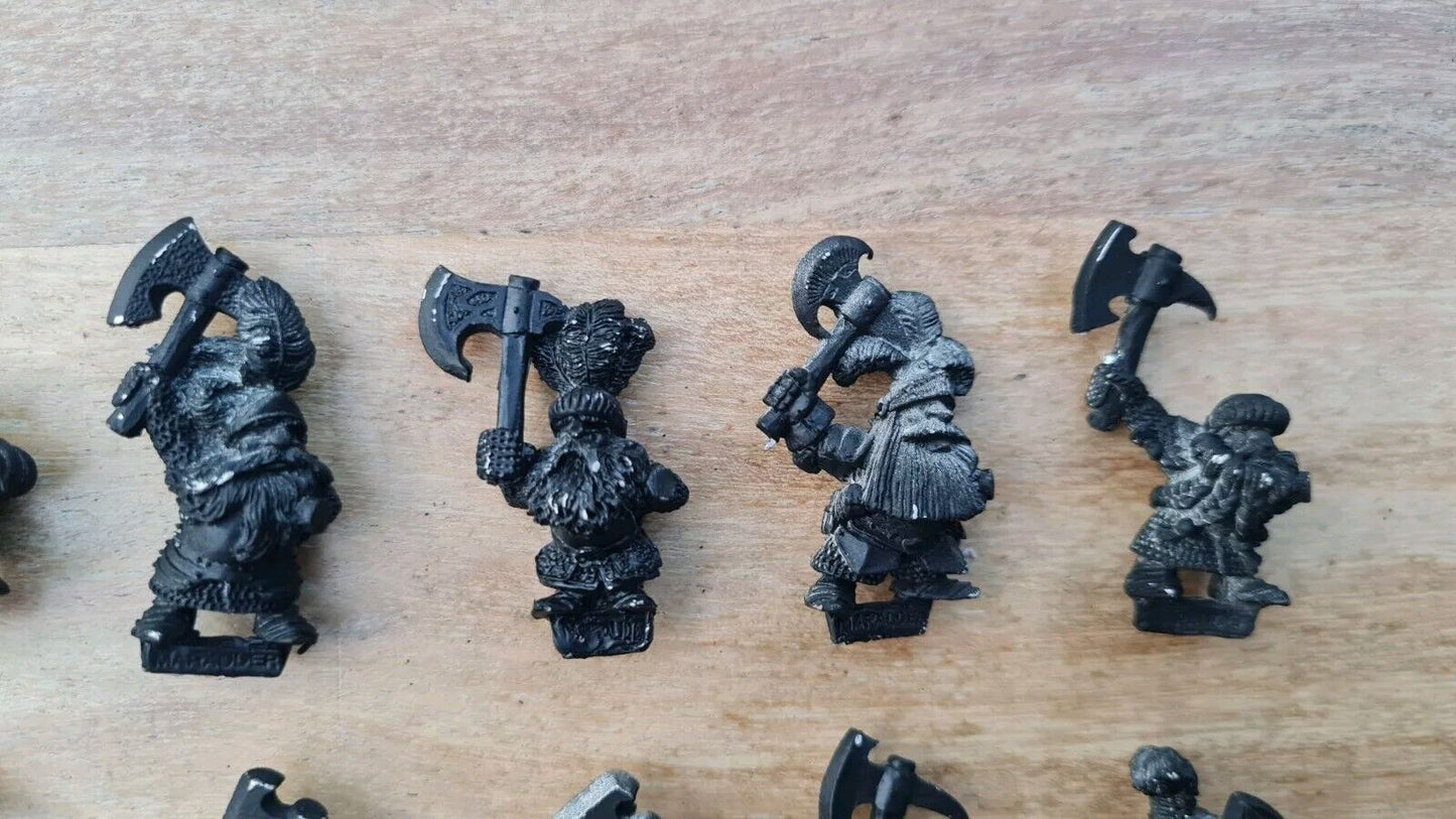 Warhammer Fantasy Dwarf Marauder Ironbreakers X 10