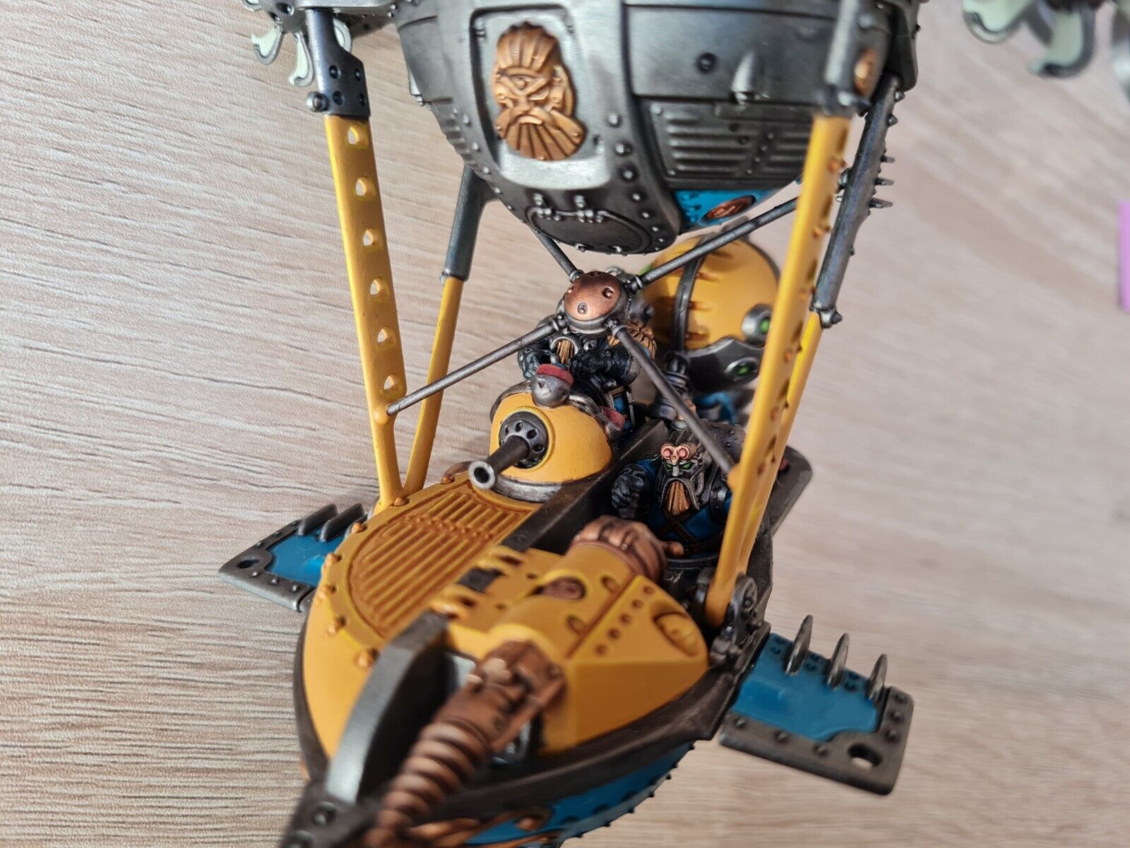 Warhammer Kharadron Starter Collection Gunhauler Nicely Painted