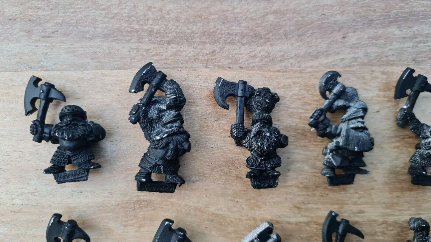 Warhammer Fantasy Dwarf Marauder Ironbreakers X 10