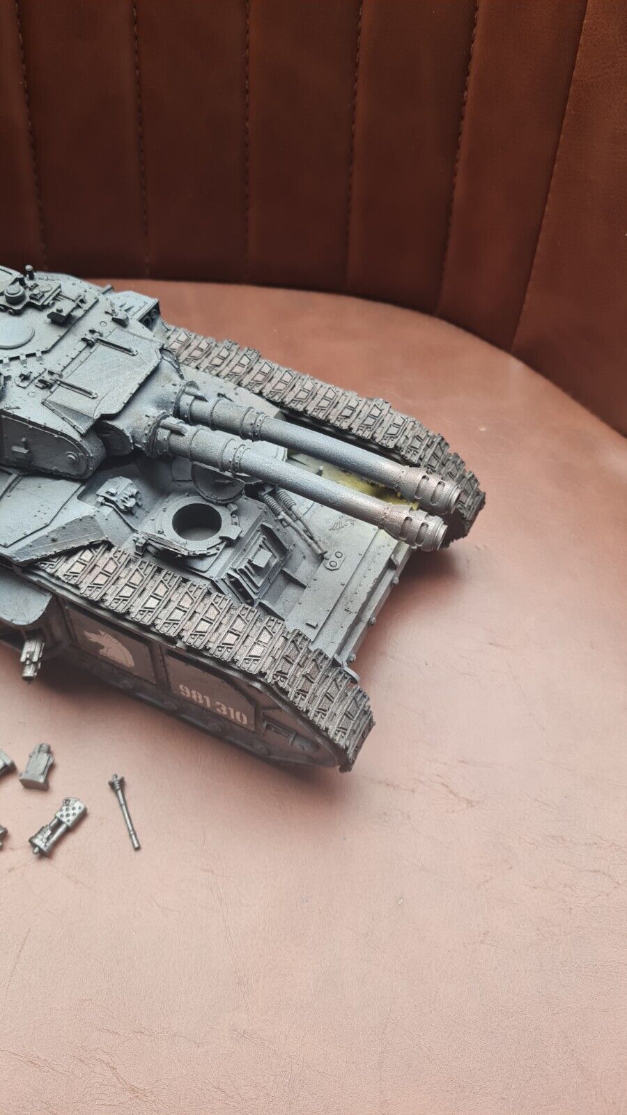 Warhammer 40k Forgeworld Macharius Vanquisher Tank Nicely Painted