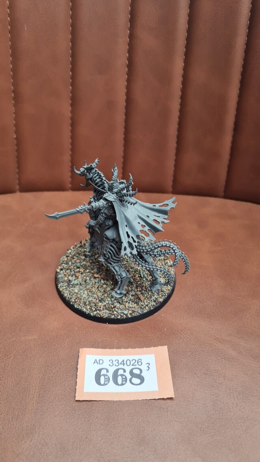 Warhammer Aos Ossiarch Bonereapers Arch  Kavalos Zandtos. 