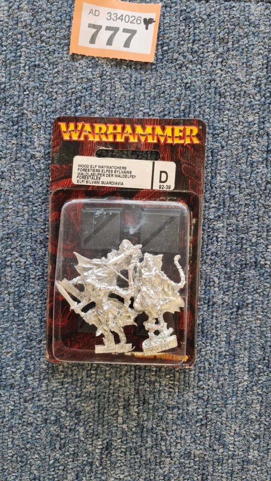 Warhammer Wood Elf Waywatchers Blister Pack New