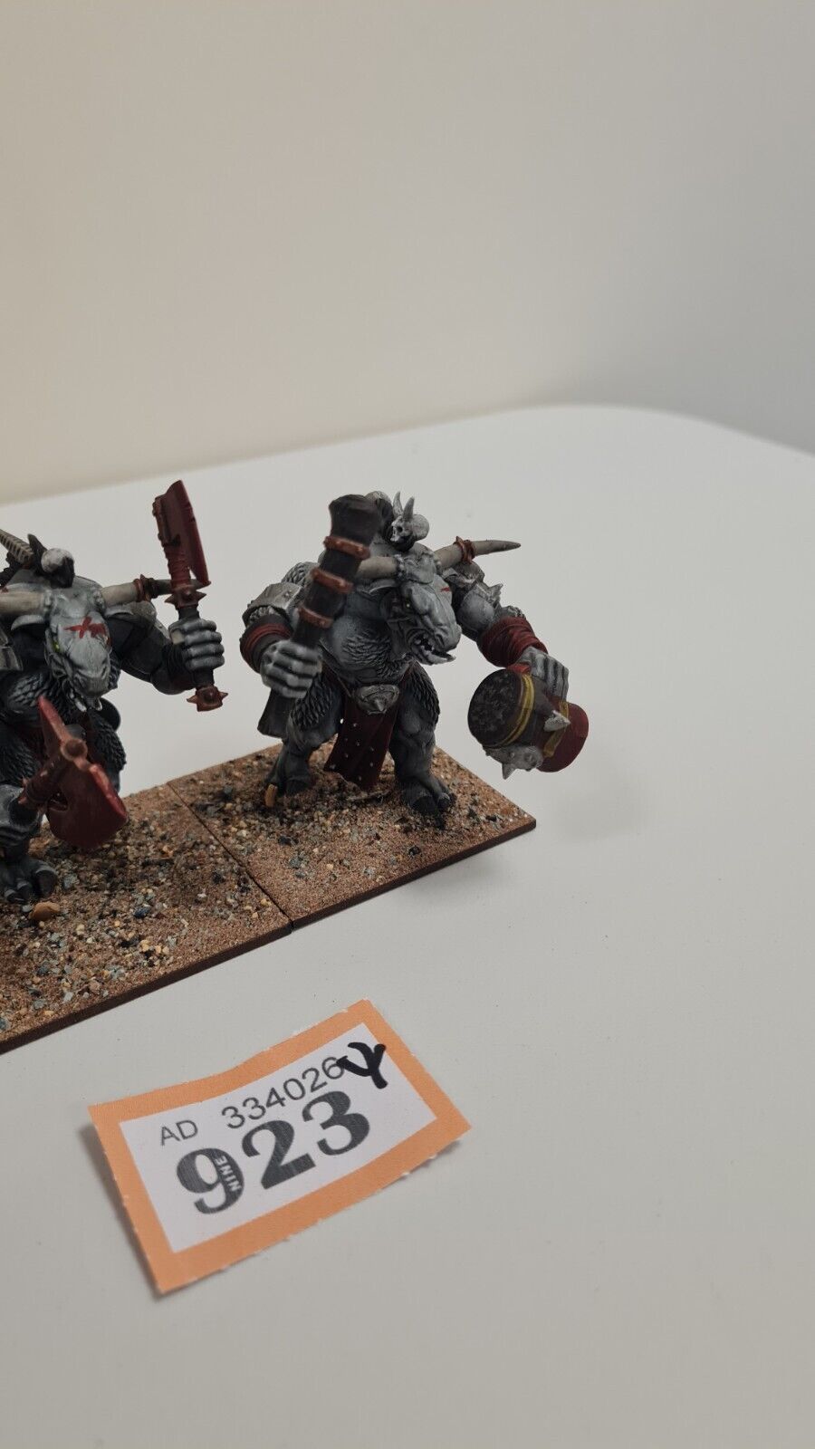 Warhammer Beastmen Bullgor X 3 Well Painted