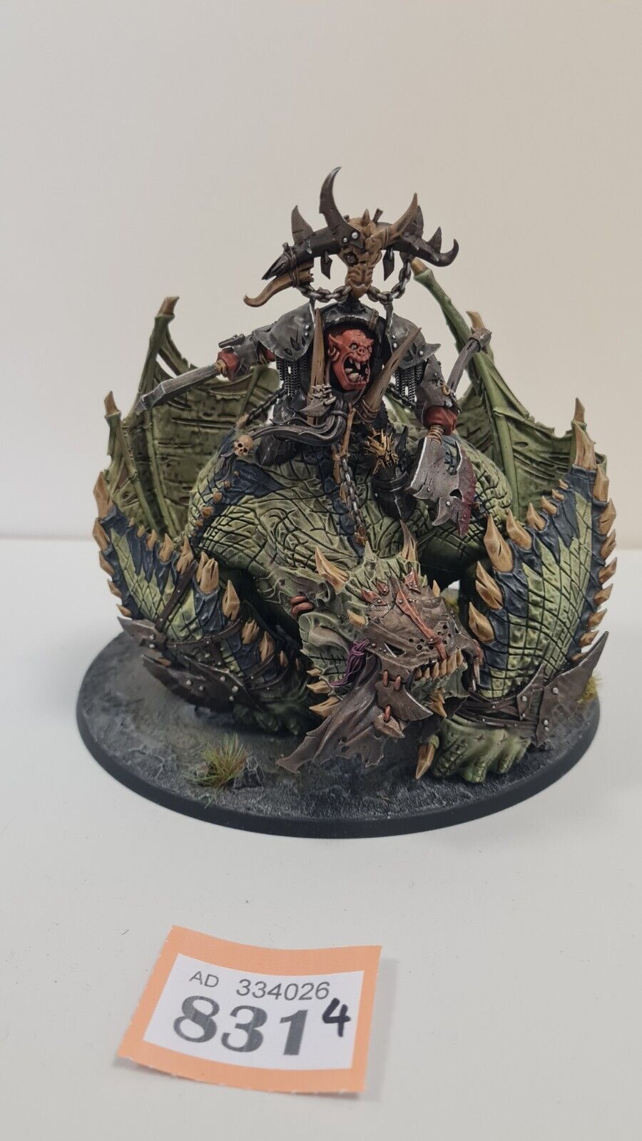 Warhammer Aos Orruk Warclans Megaboss On Maw-krusha Well Painted