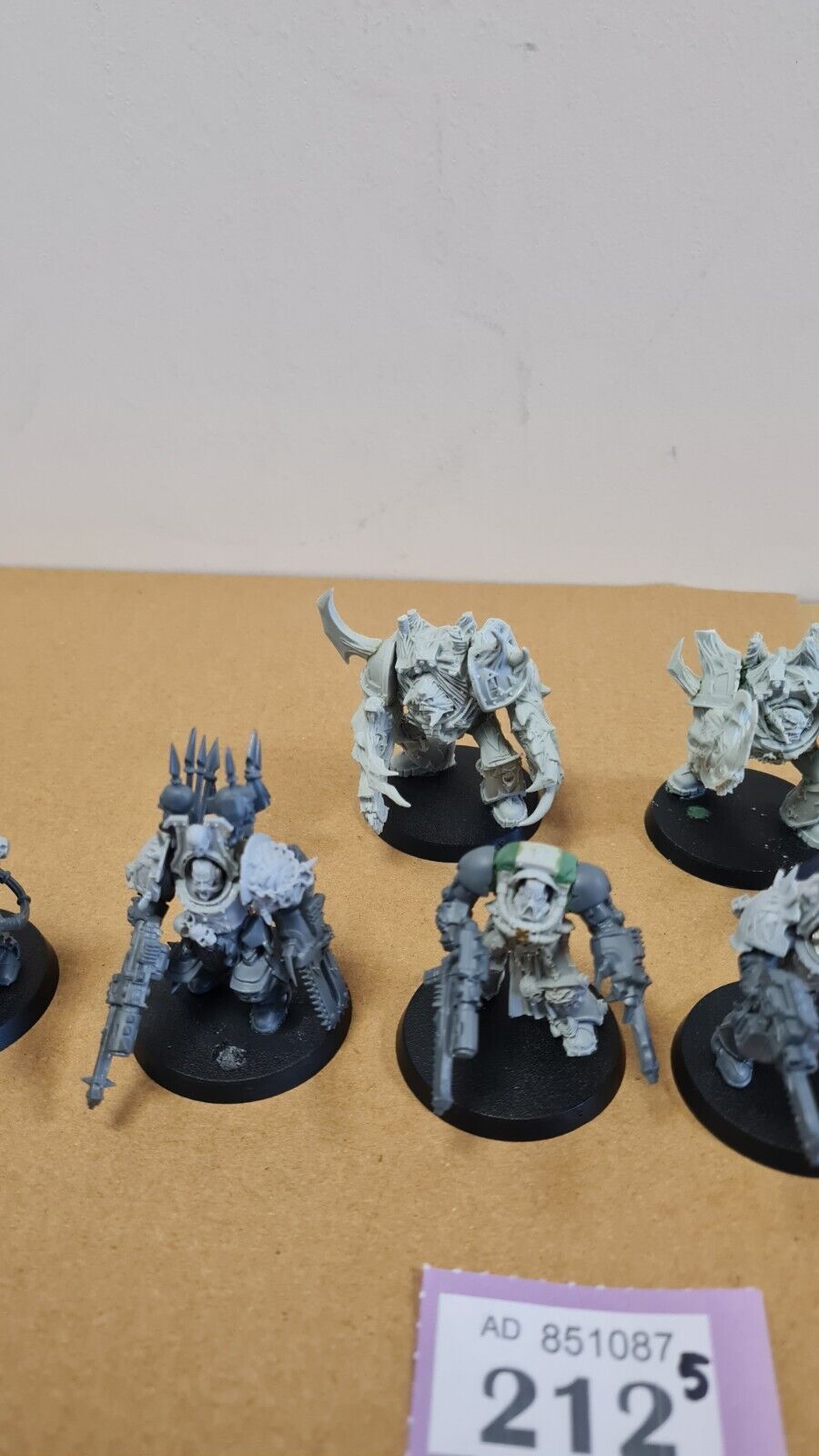 Warhammer 40k Chaos Space Marines Obliterators + 5 Terminators With Fw Parts