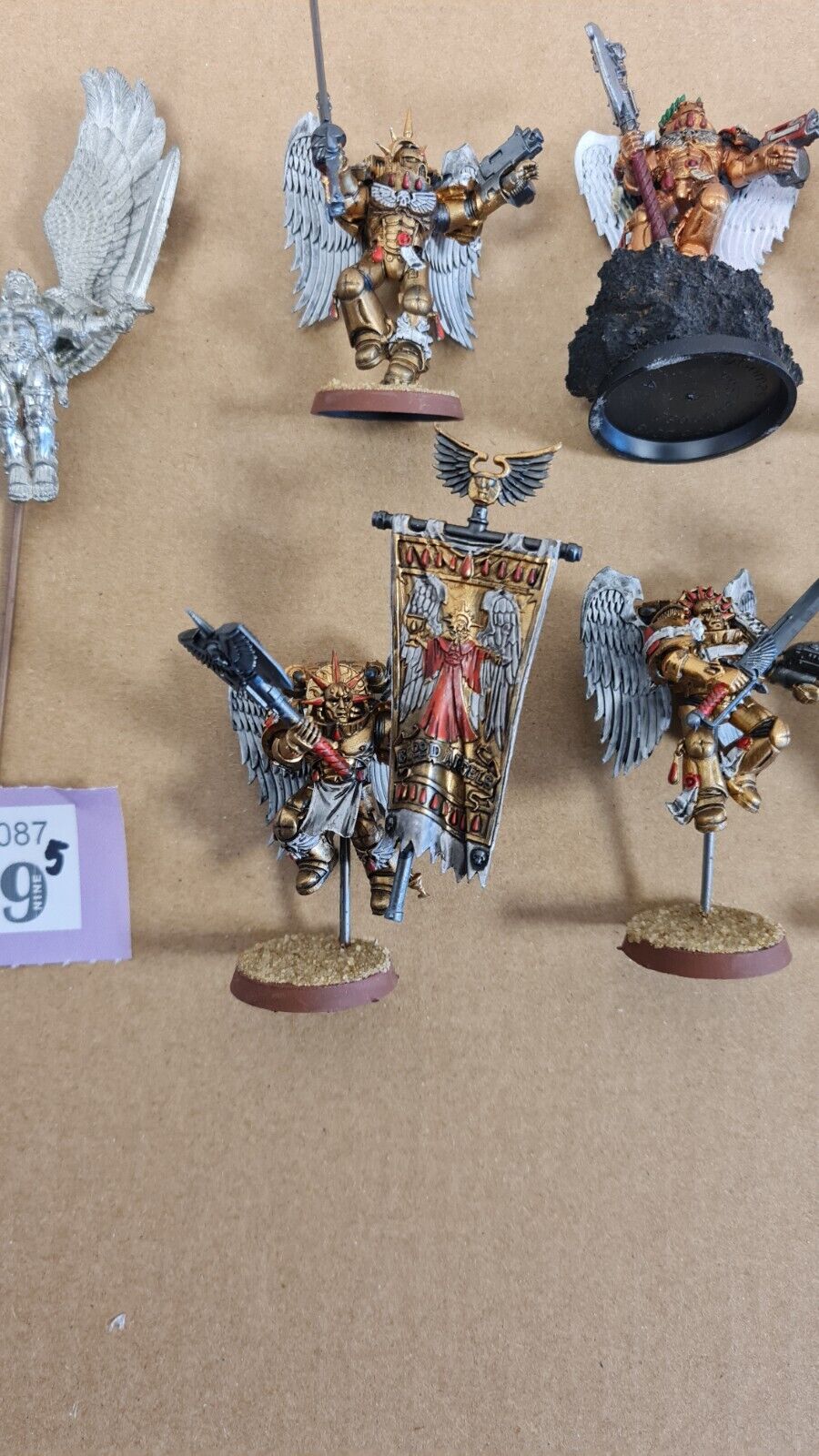 Warhammer 40k Blood Angel Sanguinor + 6 Sanguinary Guard