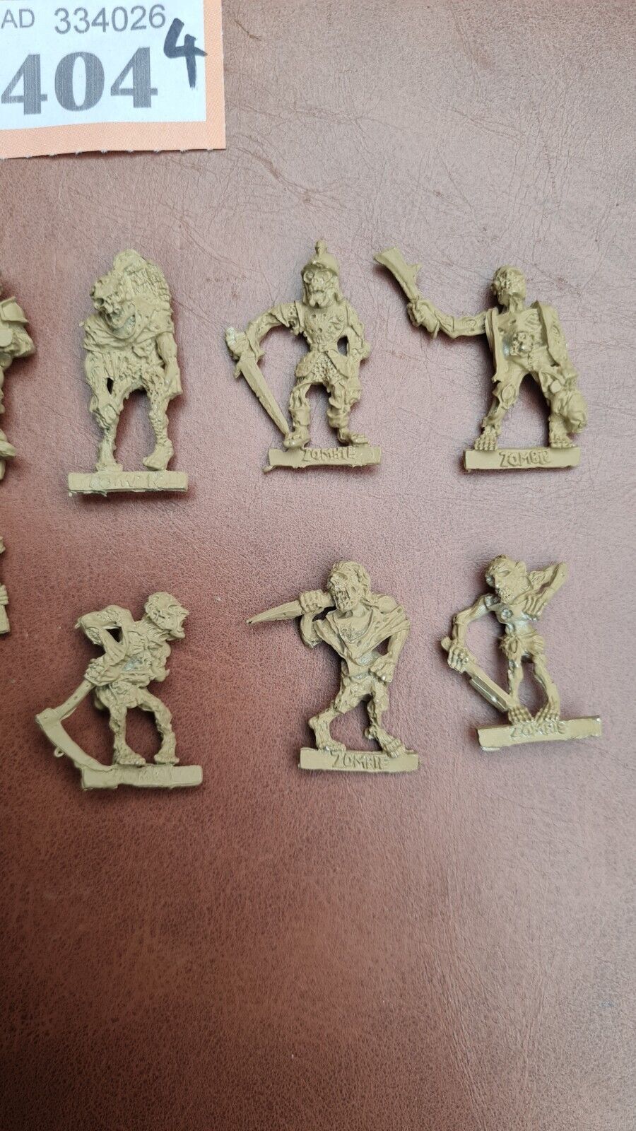 Warhammer Fantasy Undead Classic Zombies X 10 Metal