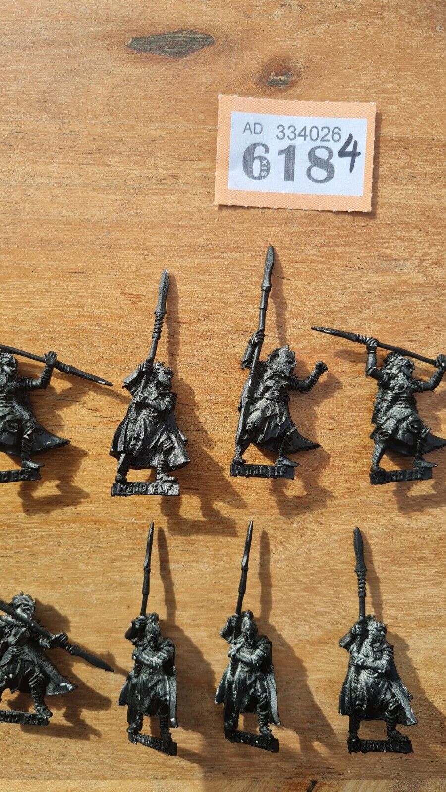 Warhammer Wood Elf Eternal Guard X 10 Metal