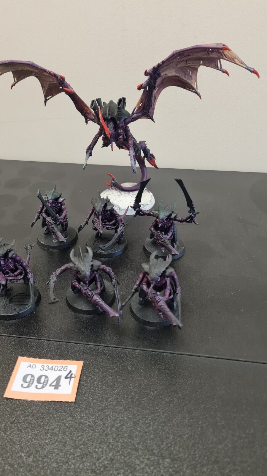 Warhammer 40k Tyranid Winged Hive Tyrant + 6 Warriors