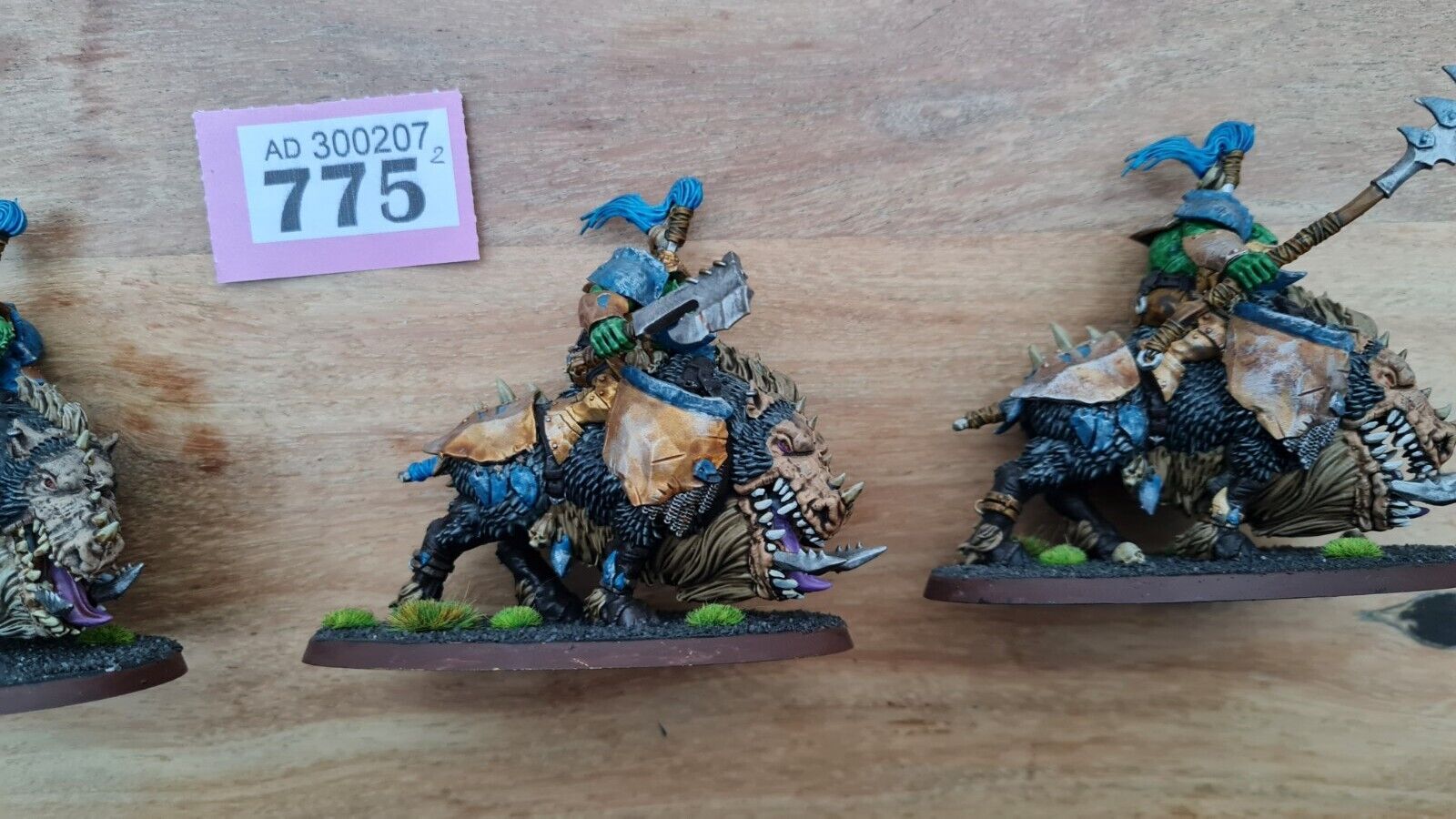 Warhammer Orruk Warclans Gore Gruntas Nicely Painted X 3