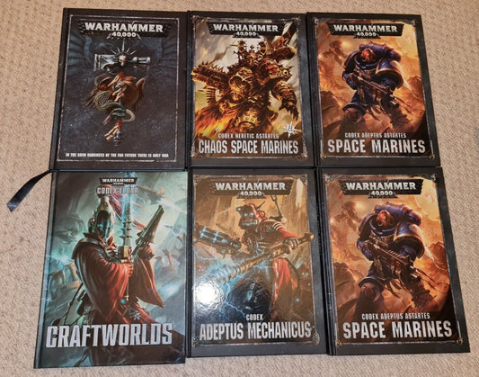 Warhammer 40k Codex + Rulebook Collection