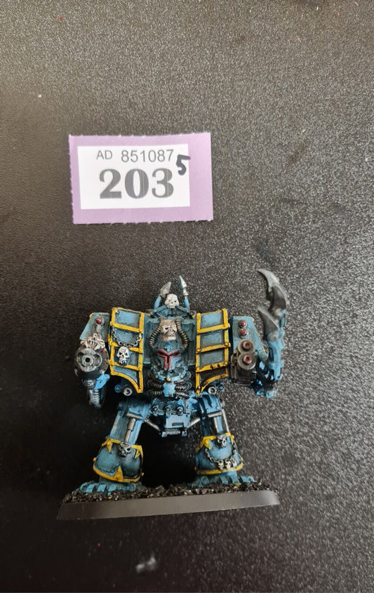 Warhammer 40k Chaos Space Marine Dreadnought Metal