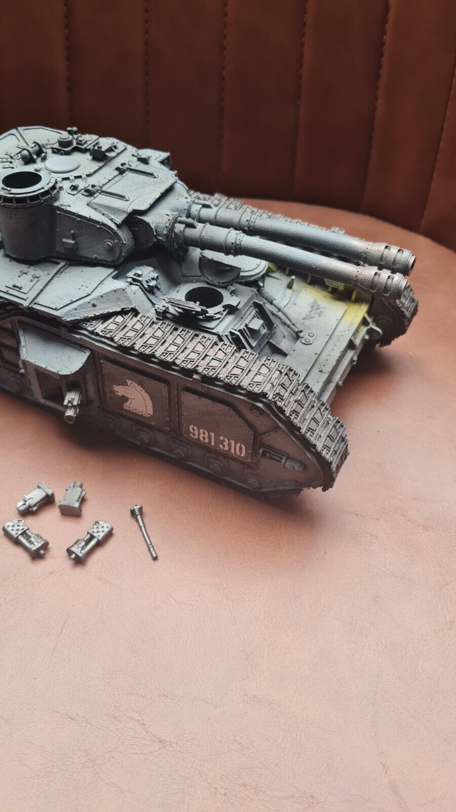 Warhammer 40k Forgeworld Macharius Vanquisher Tank Nicely Painted