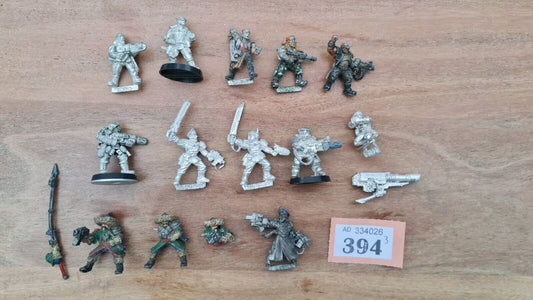 Warhammer 40k Astra Militarum Lot Metal