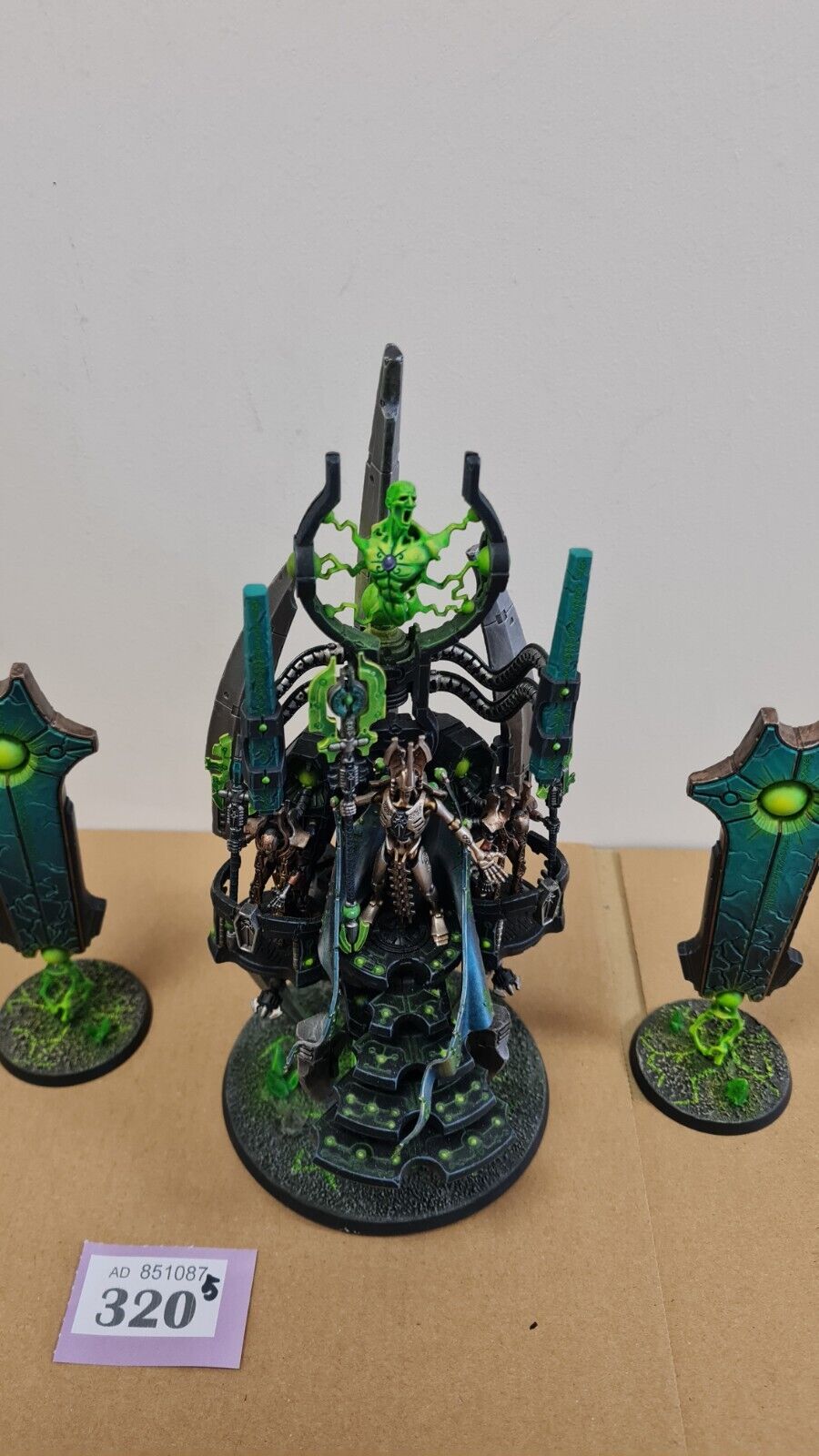 Warhammer 40k Necron Szarekh The Silent King Well Painted