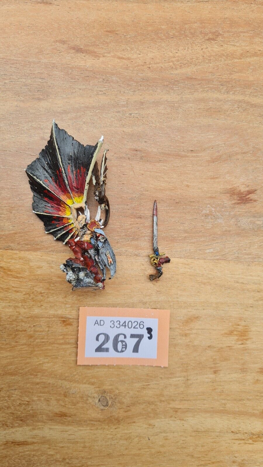 Warhammer Winged Vampire Metal Oop