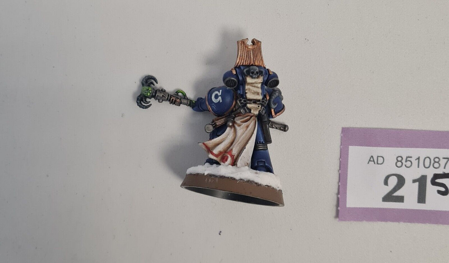 Warhammer 40k Space Marine Librarian Nicely Painted