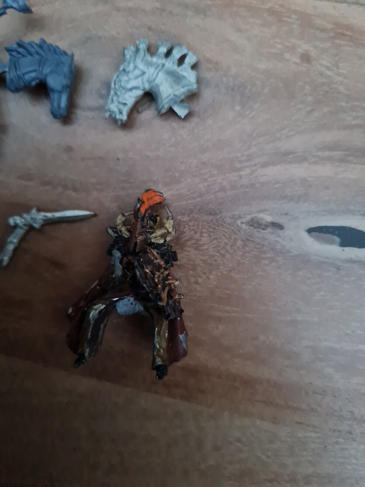 Warhammer Wood Elf Lord On Mount Metal