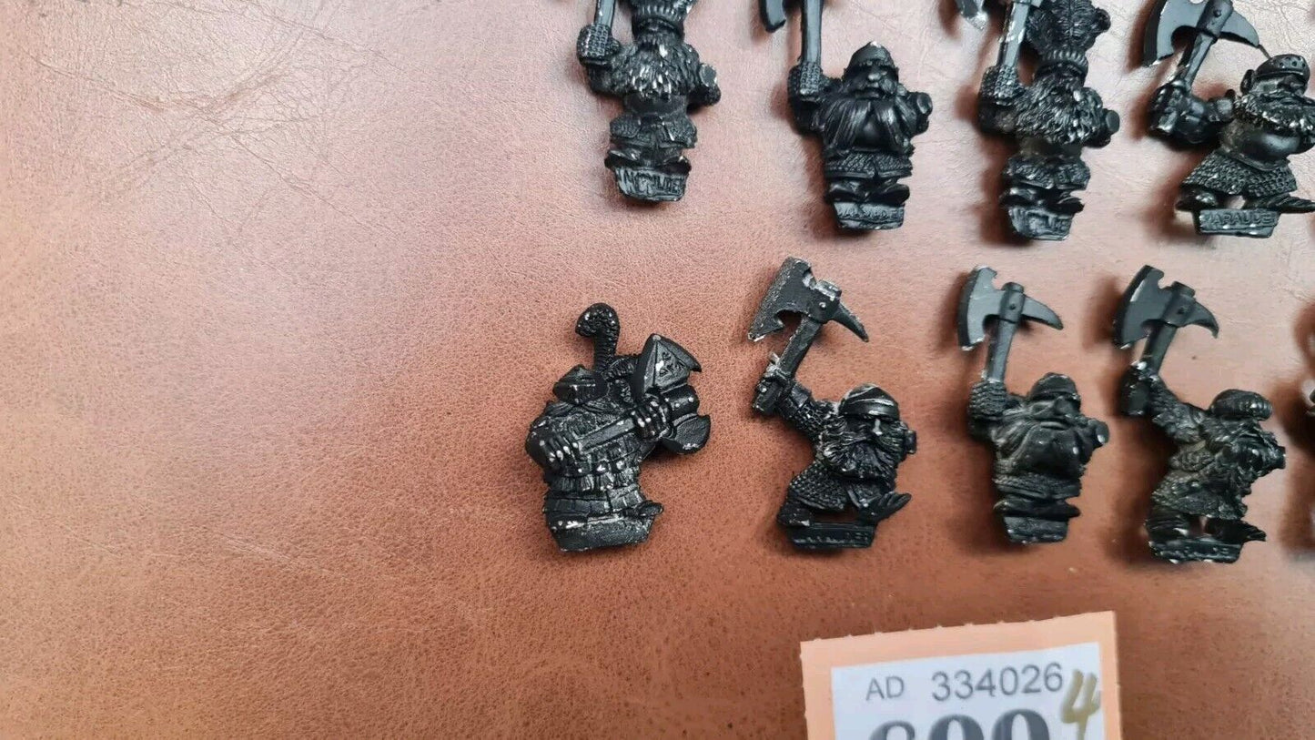 Warhammer Fantasy Dwarf Marauder Ironbreakers X 10