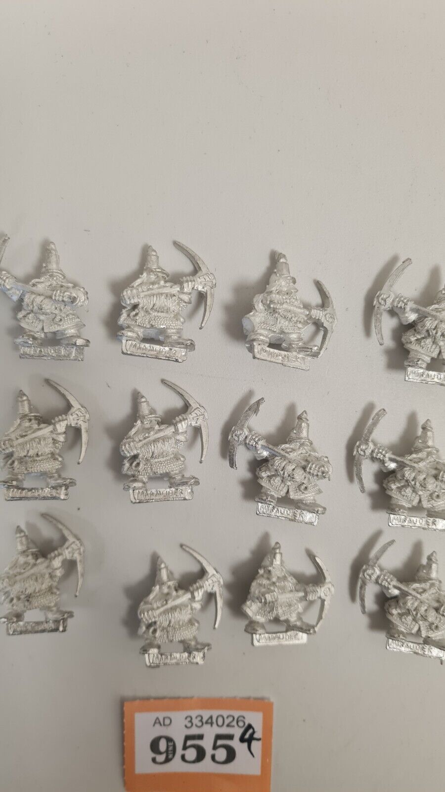 Warhammer Dwarf Miners Metal X 12