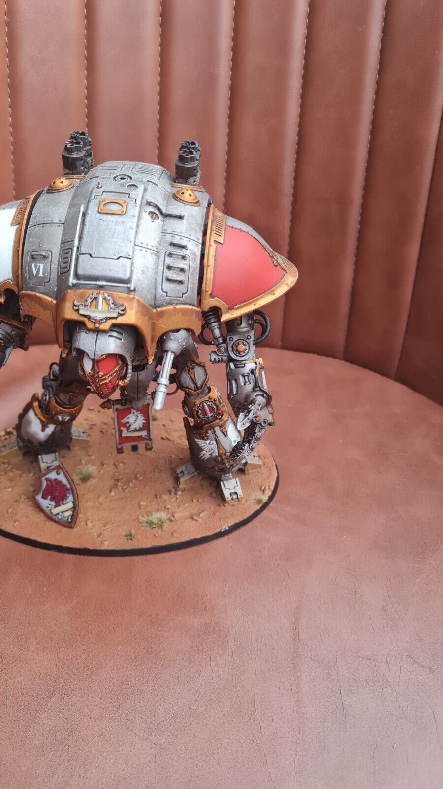 Warhammer 40k Imperial Knight Painted To Tabletop Standard