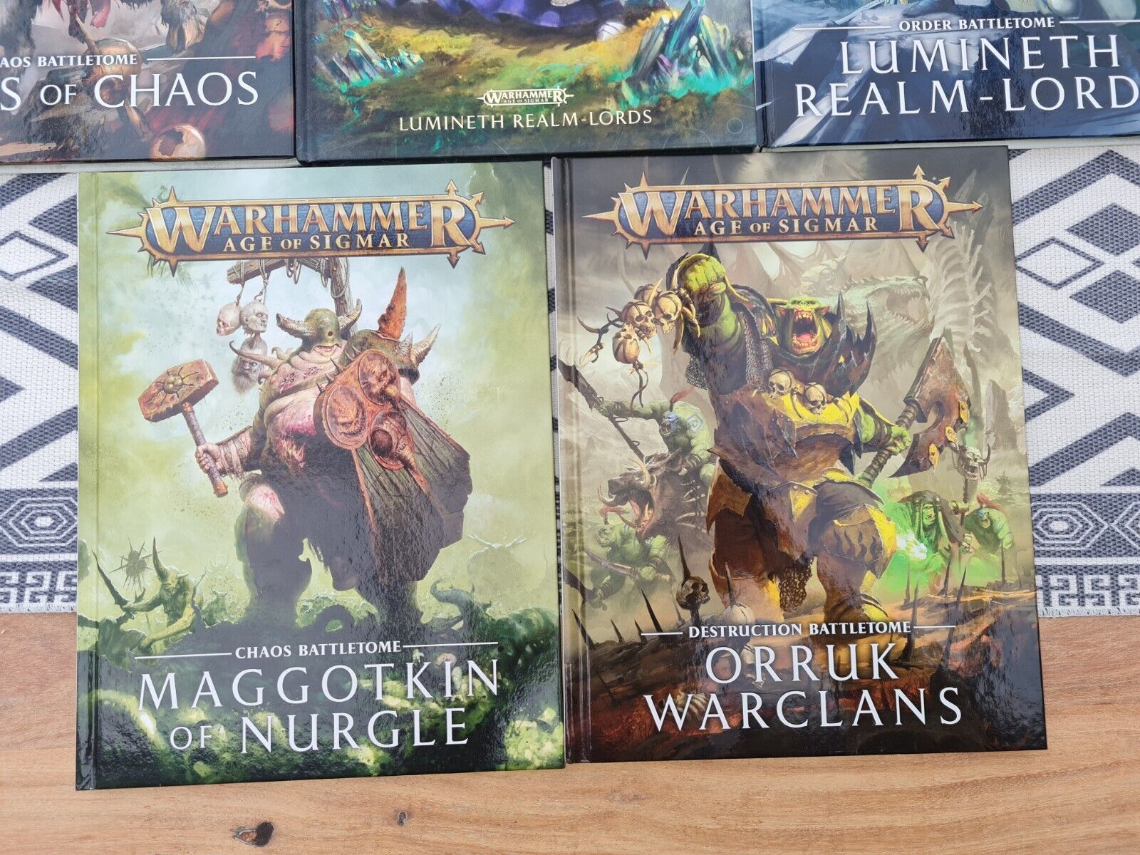 Warhammer Aos Battletomes X 5 1 Limited Edition