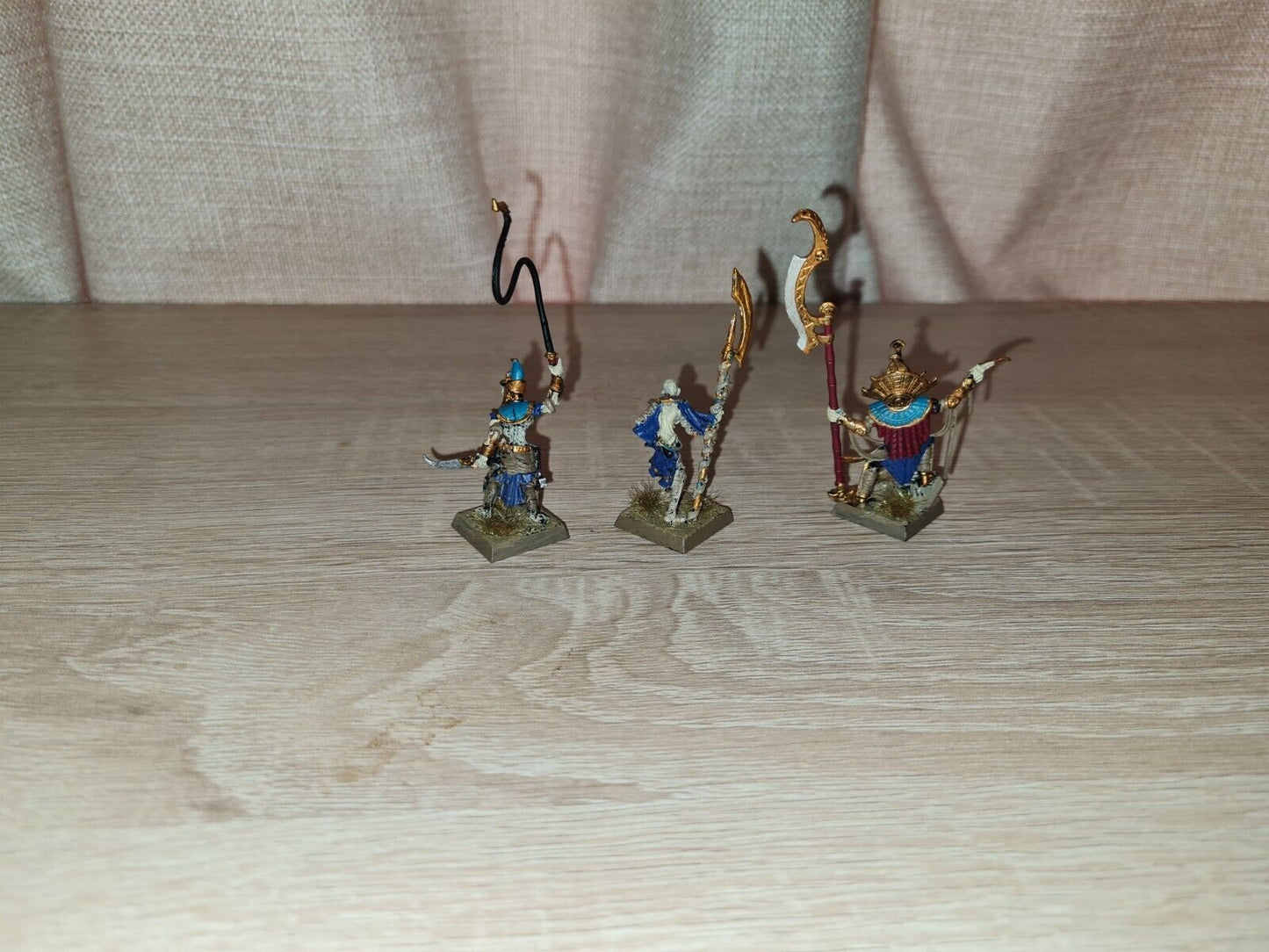 Warhammer Tomb Kings Characters X 3 Resin And plastic