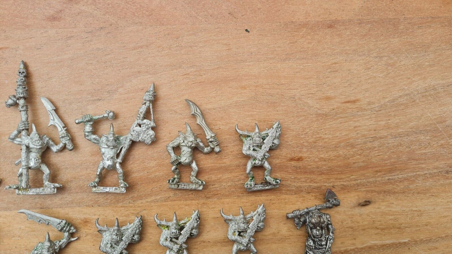 Warhammer Aos Chaos Classic Pleague Bearers X 15 With Command Plus Nurgle...