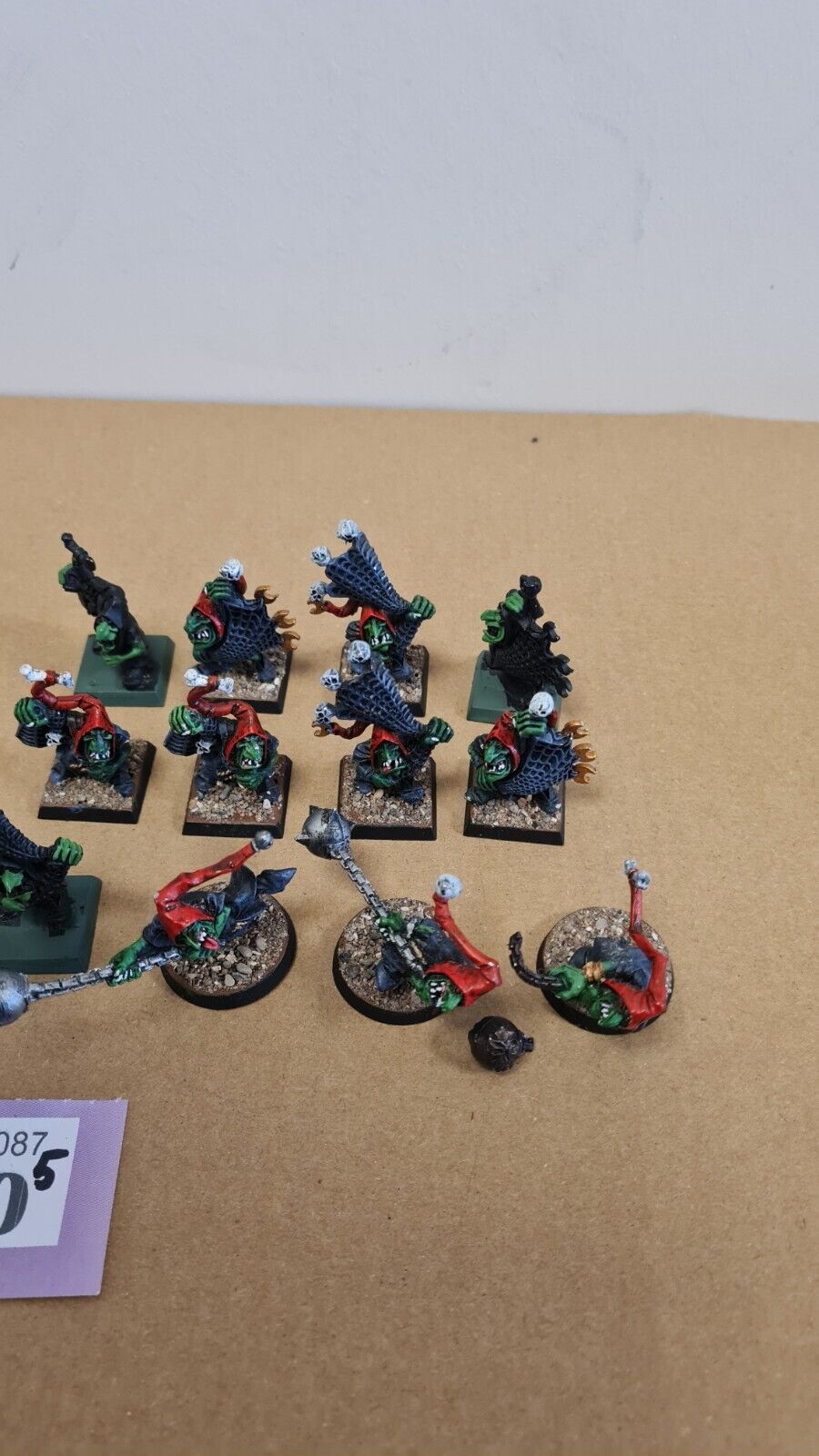 Warhammer Fantasy Goblin Fanatics + Netters Metal