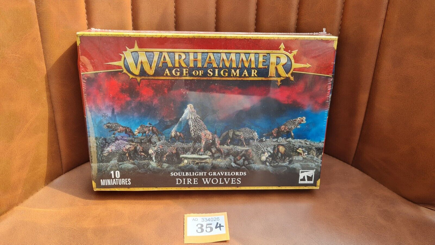 Warhammer Aos Soulblight Gravelords Dire Wolves