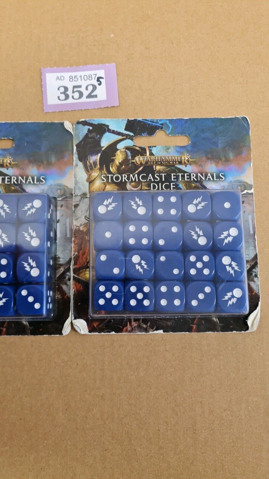 Warhammer Aos Stormcast Eternal Dice X 2