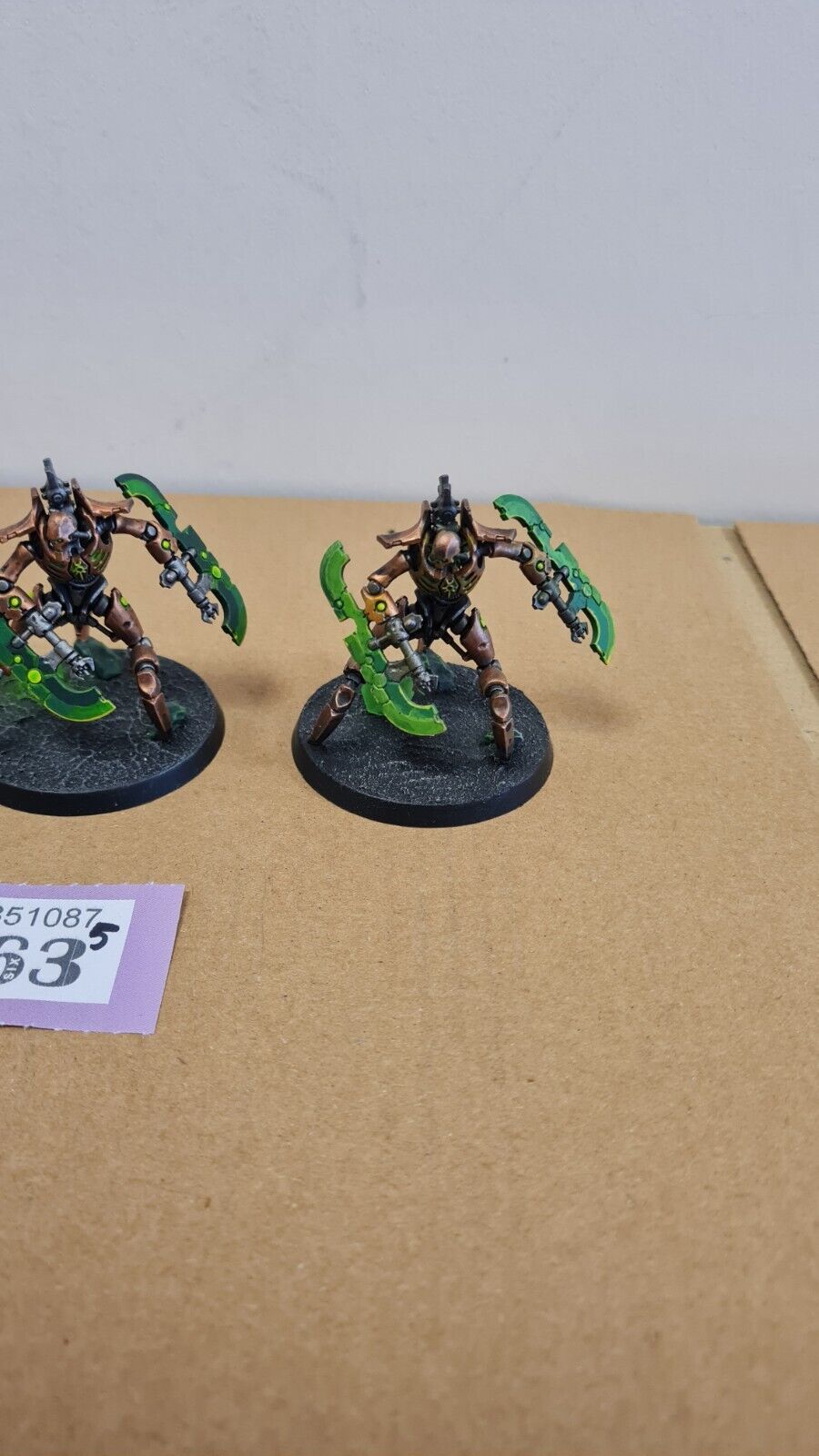 Warhammer 40k Necron Skorpekh Destroyers Nicely Painted