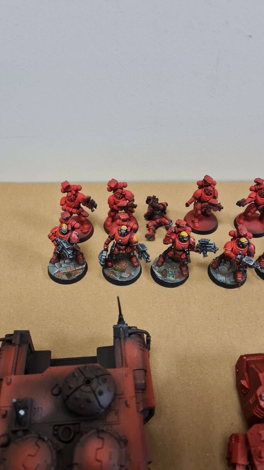 Warhammer 40k Space Marine Army Blood Angels