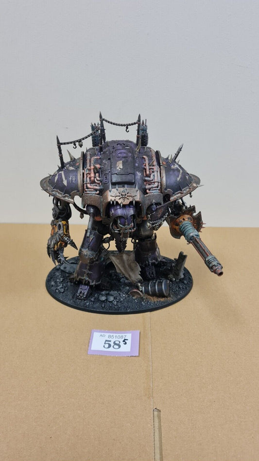 Warhammer 40k Chaos Knight Very Well Painted And Based